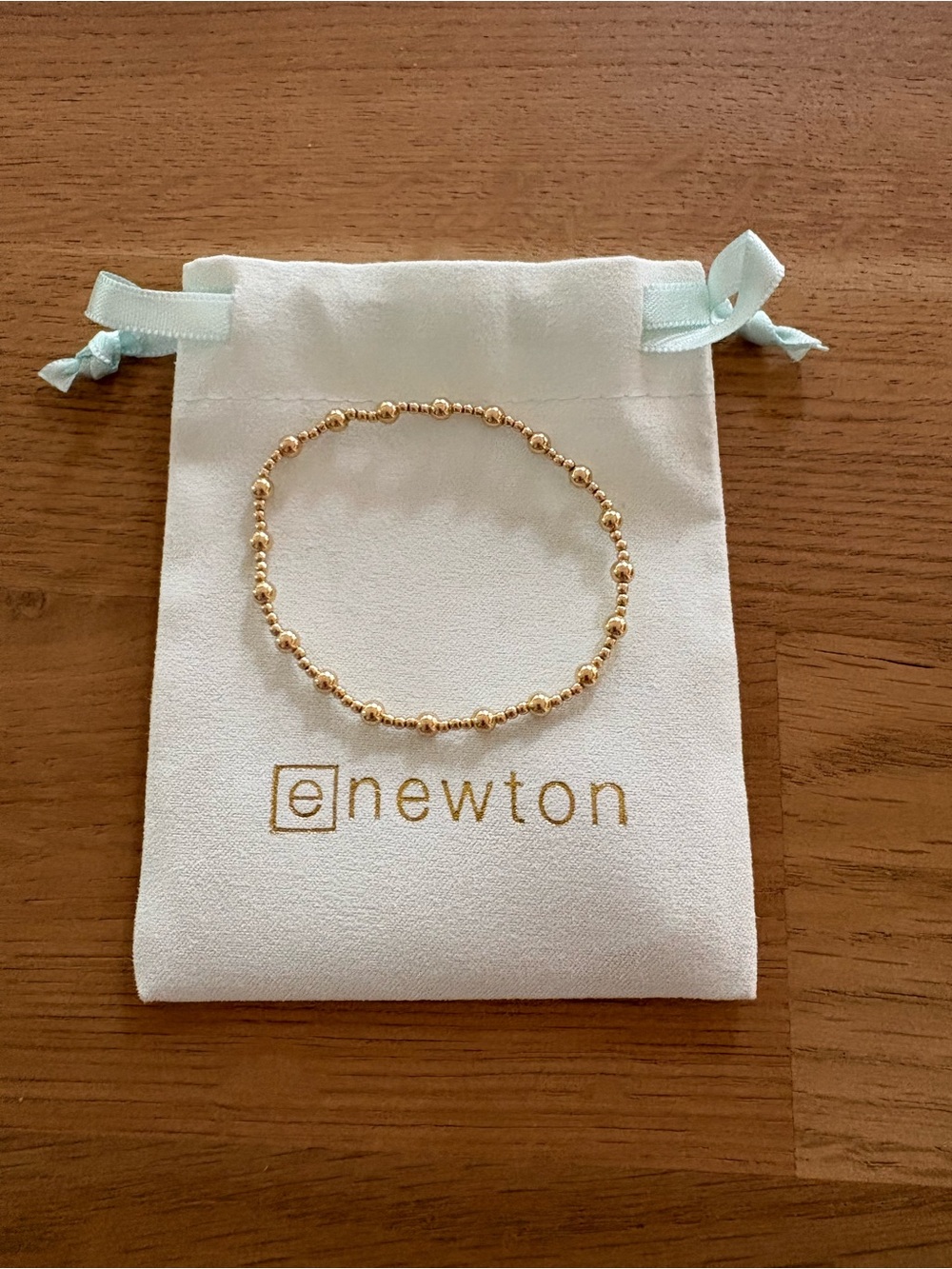 enewton Gold Beaded Stretch Bracelet - Delicate Women's Jewelry